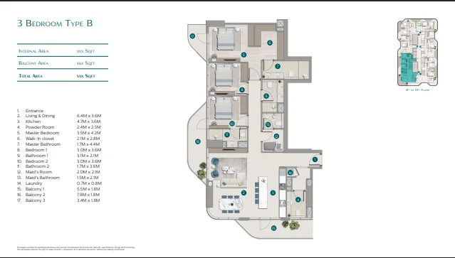 3 Bedroom